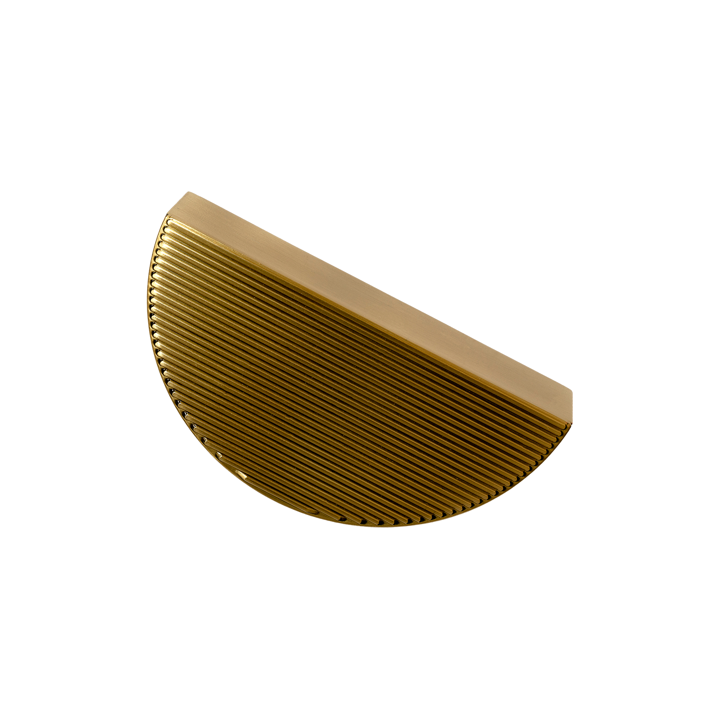 Momo Barrington Eclipse Ribbed Pull Handle 96mm in Matt Brass (2)