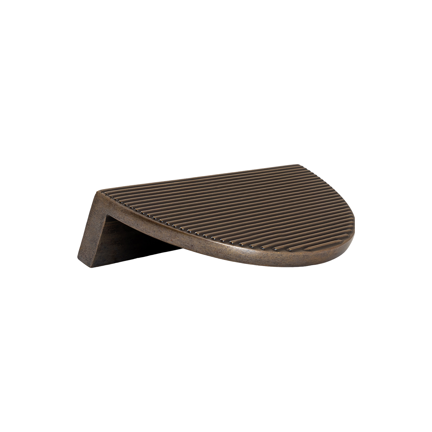 Momo Barrington Eclipse Ribbed Pull Handle 96mm in Bronze