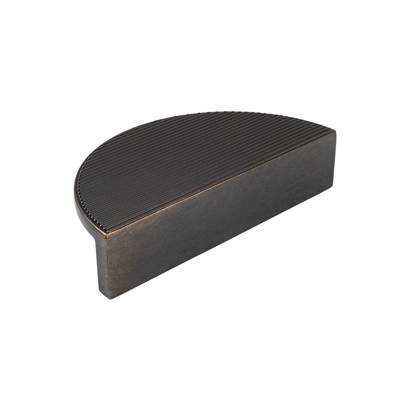 Momo Barrington Eclipse Ribbed Pull Handle 96mm in Bronze (1)