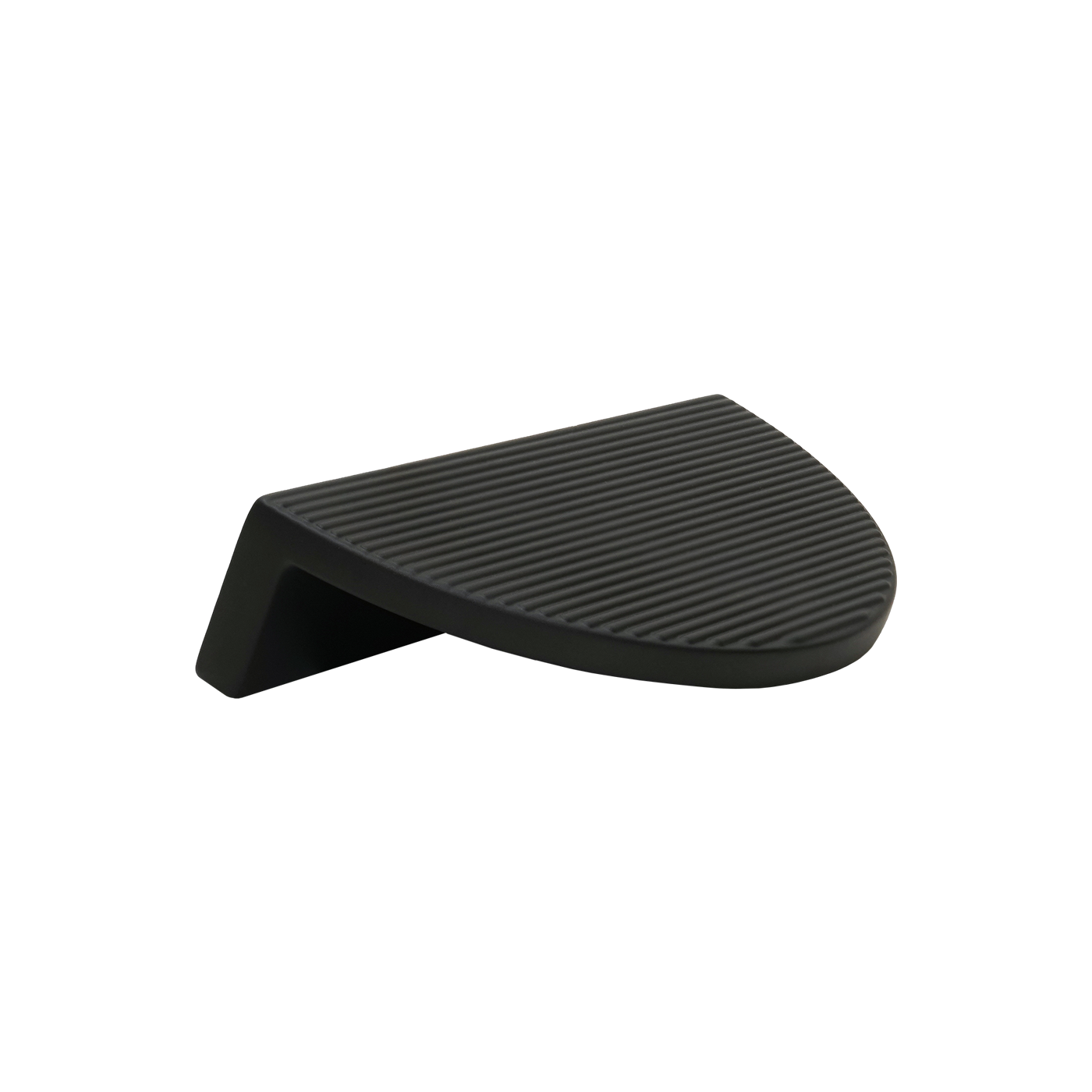 Momo Barrington Eclipse Ribbed Pull Handle 96mm in Matt Black