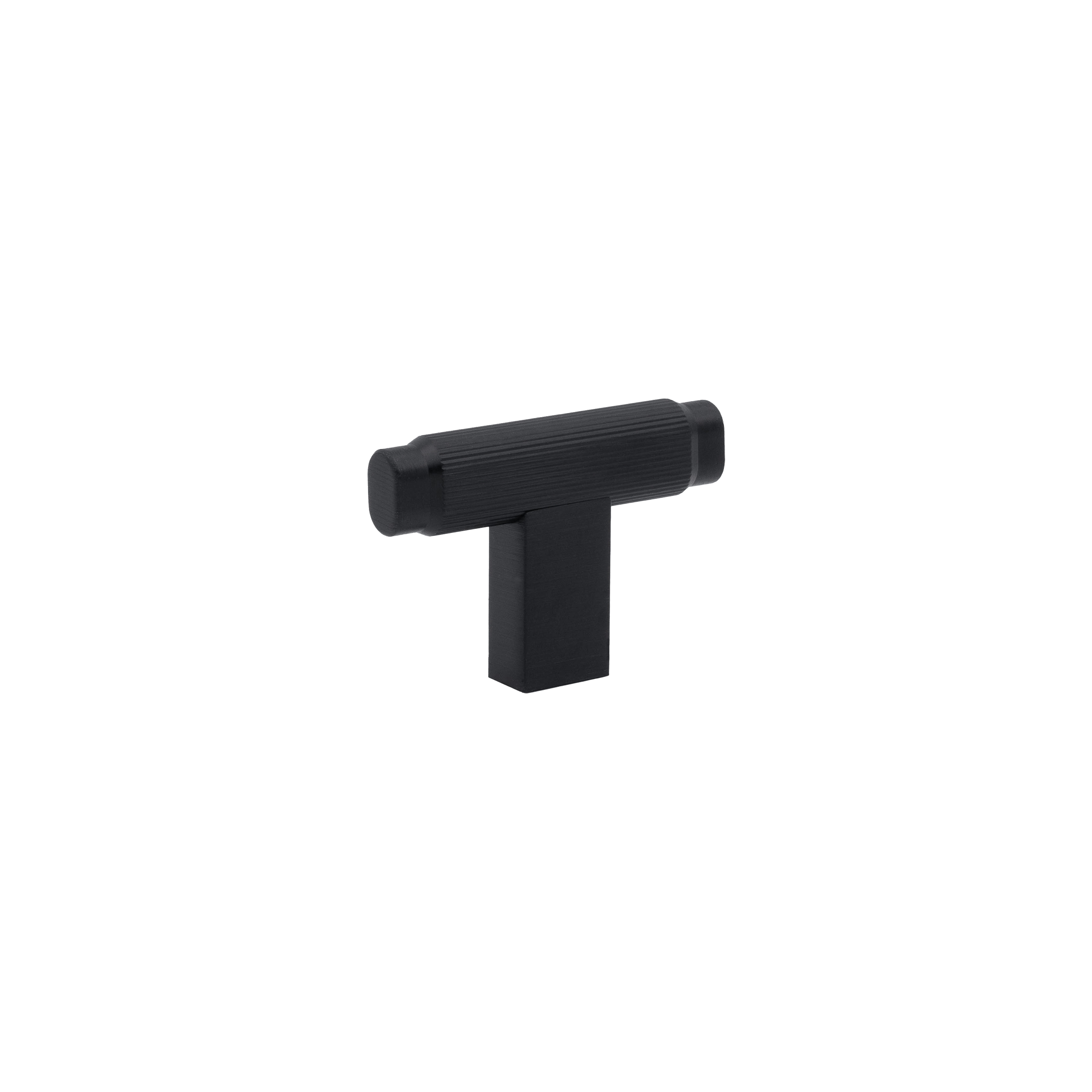 Momo Brooklyn T Knob 55mm in Brushed Black
