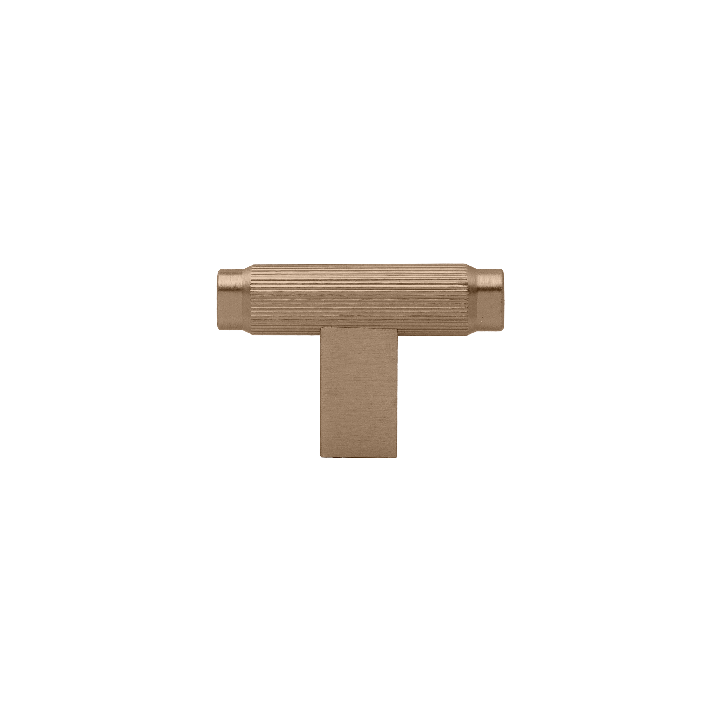 Momo Brooklyn T Knob 55mm in Brushed Dark Brass (1)
