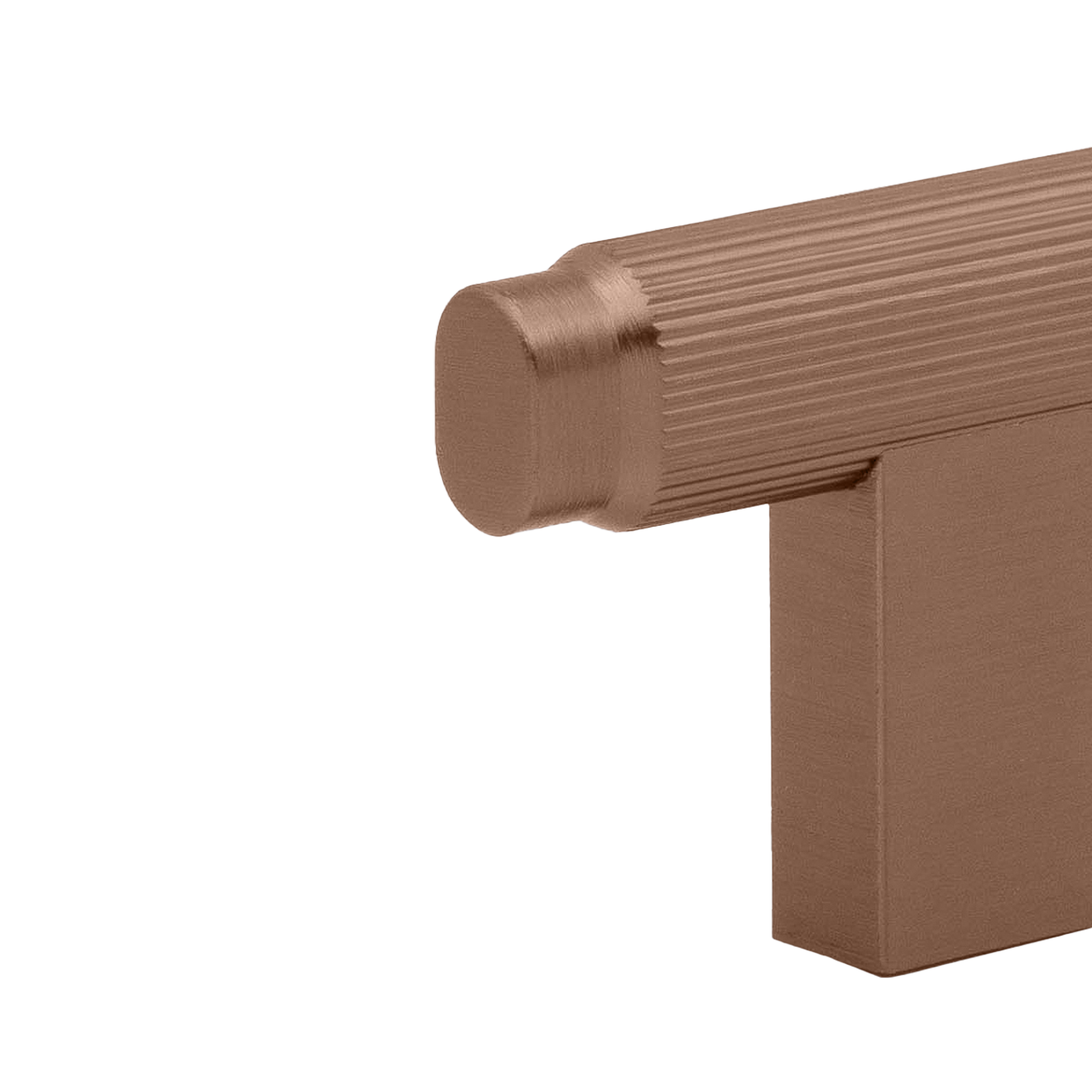 Momo Brooklyn T Knob 55mm in Brushed Bronze (2)