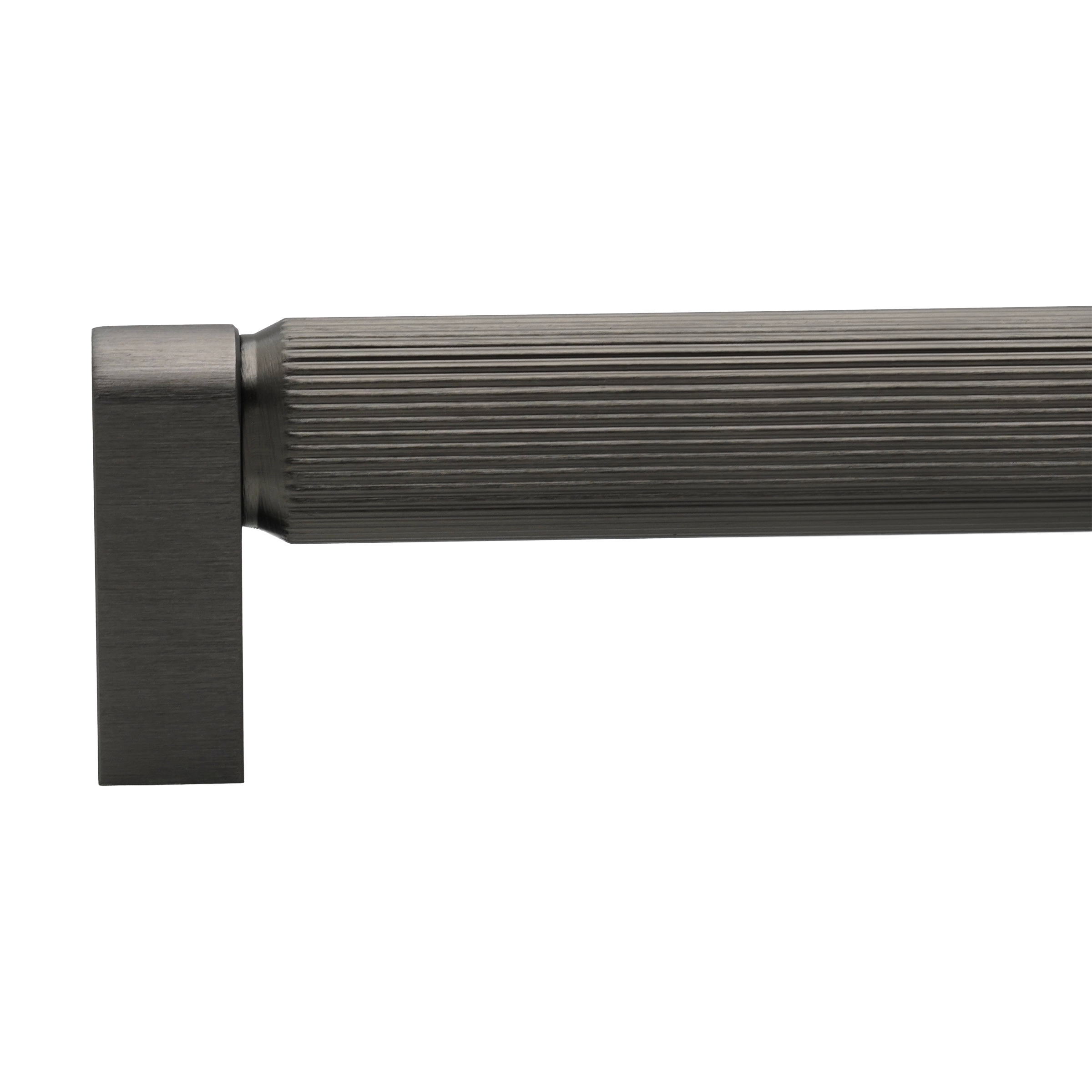 Momo Brooklyn D Handle 160mm in Black Titanium (2)