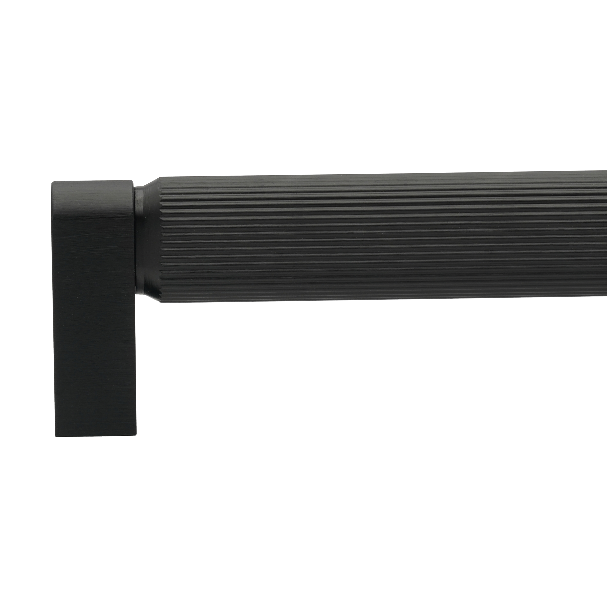 Momo Brooklyn D Handle 320mm in Brushed Black (2)