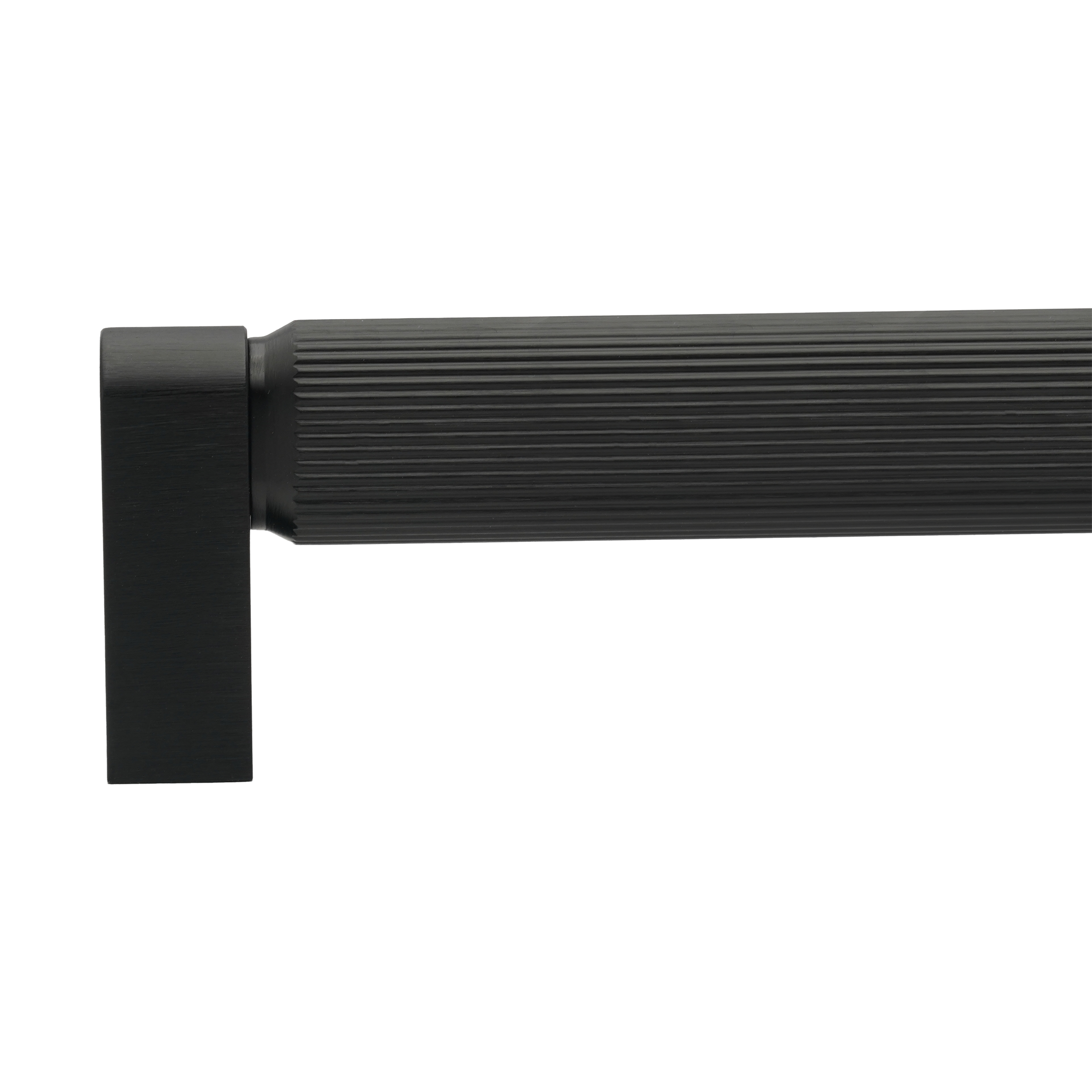 Momo Brooklyn Big D Handle 448mm in Brushed Black (2)