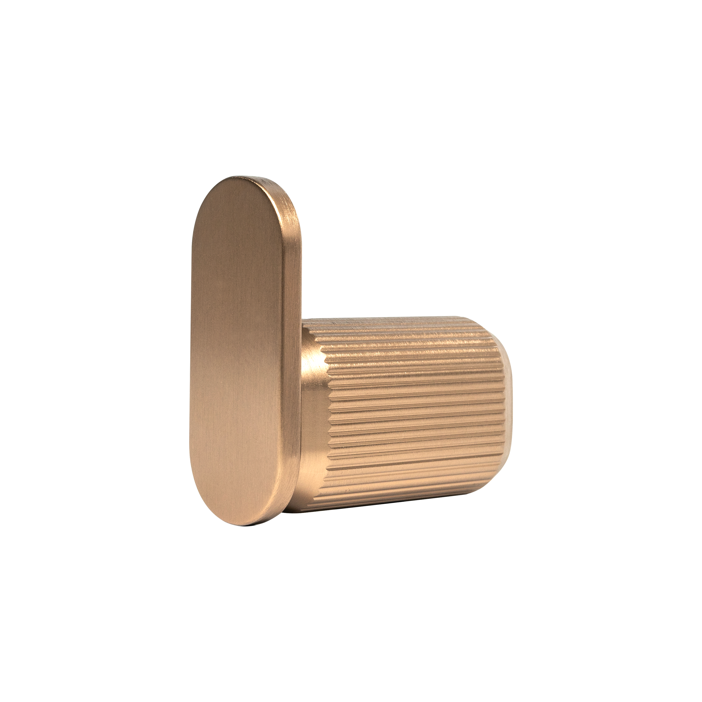 Momo Brooklyn Wall Hook 70mm in Brushed Dark Brass