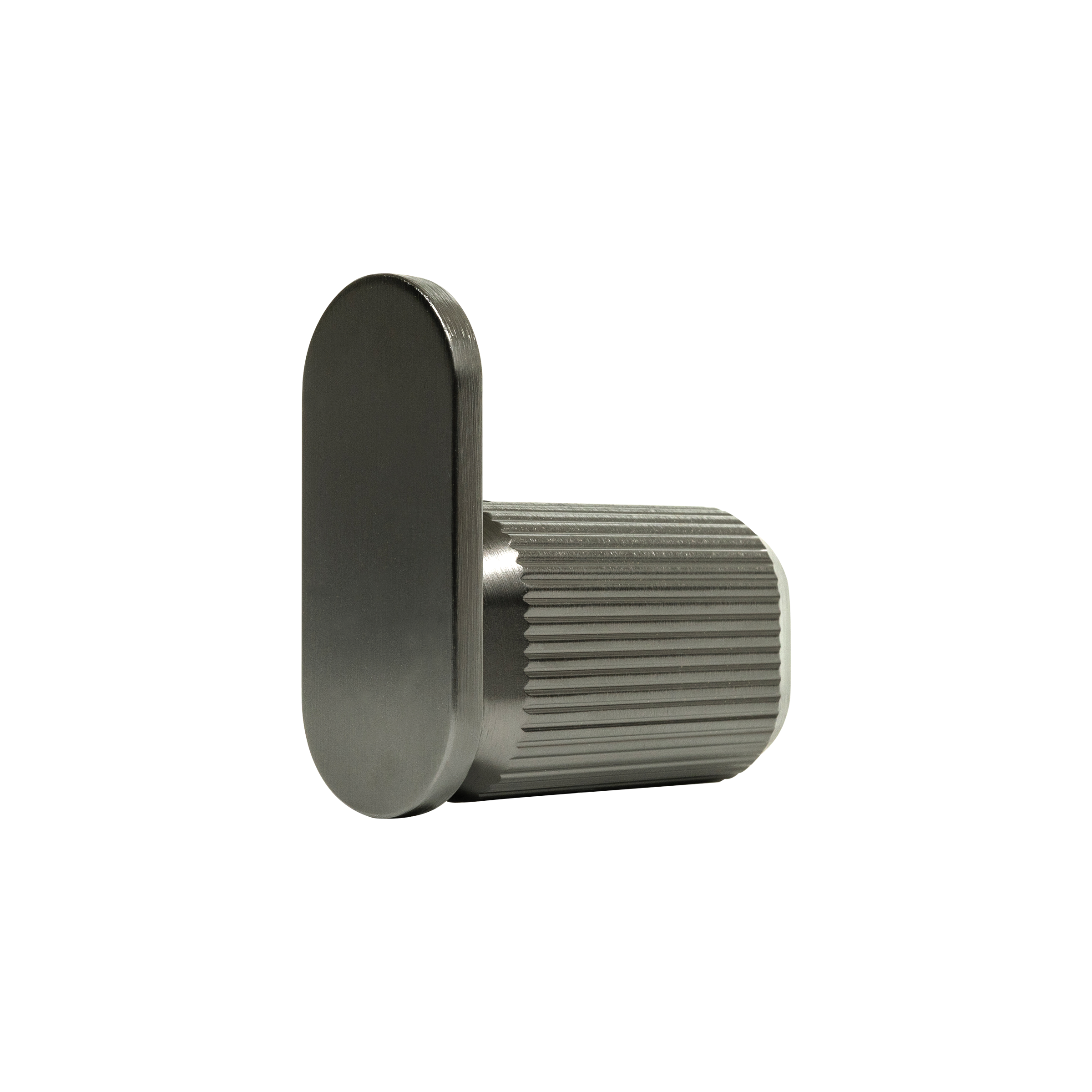 Momo Brooklyn Wall Hook 70mm in Black Titanium