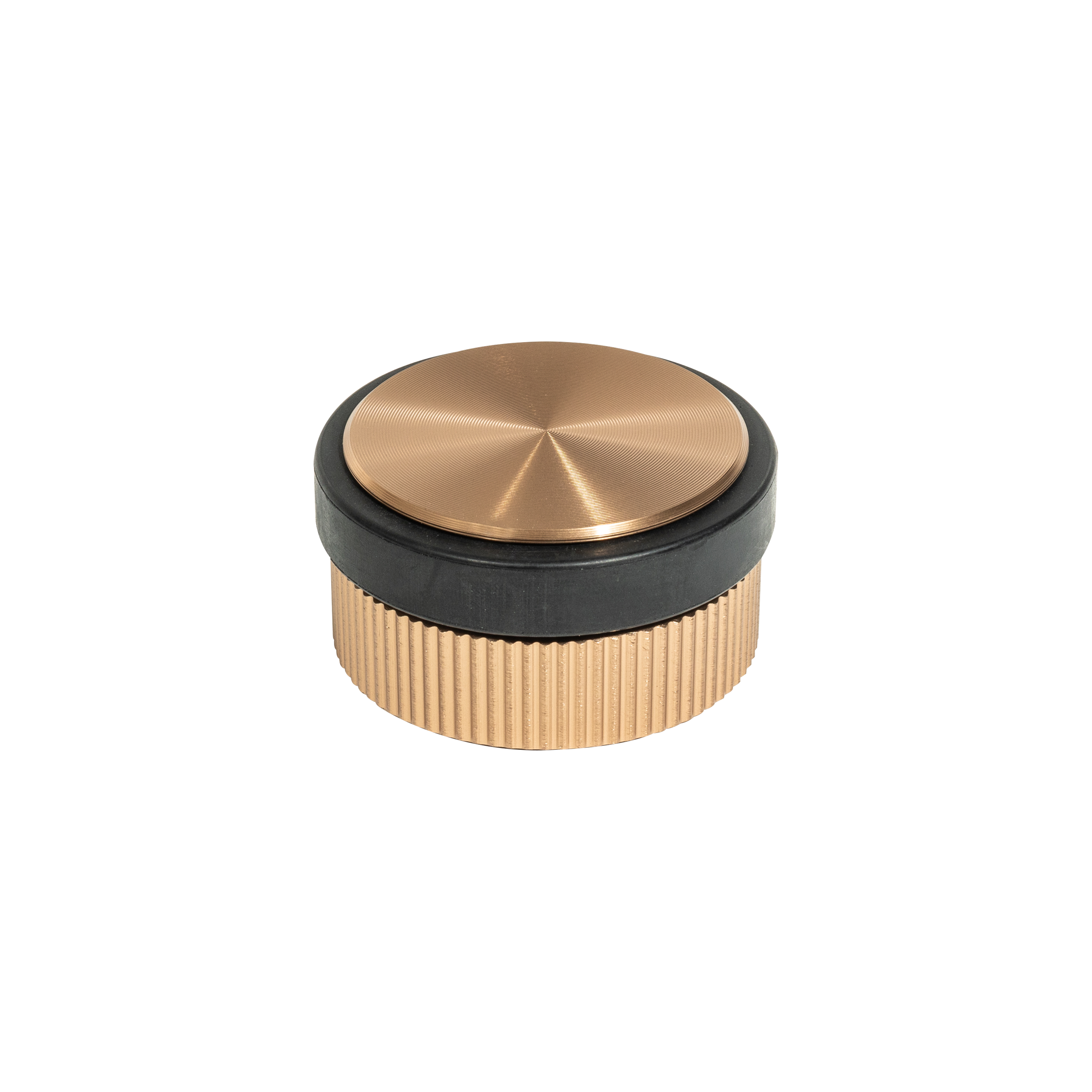 Momo Brooklyn Door Stop 62mm in Brushed Dark Brass