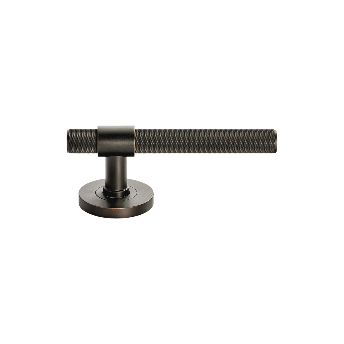 Momo Belgravia Knurled Solid Brass Lever Entrance Set to Suit Dormakaba MS2600 and MS2900 Series locks in Dark Bronze (2)