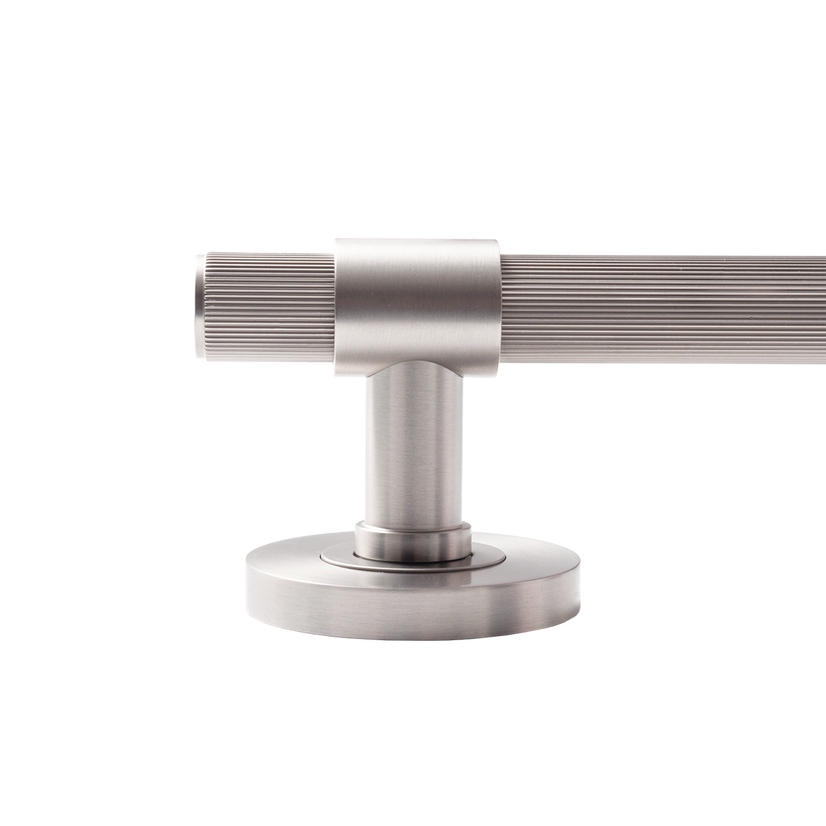 Momo Belgravia Lined Solid Brass Lever Entrance Set to Suit Dormakaba MS2600 and MS2900 Series locks in Dull Brushed Nickel (1)
