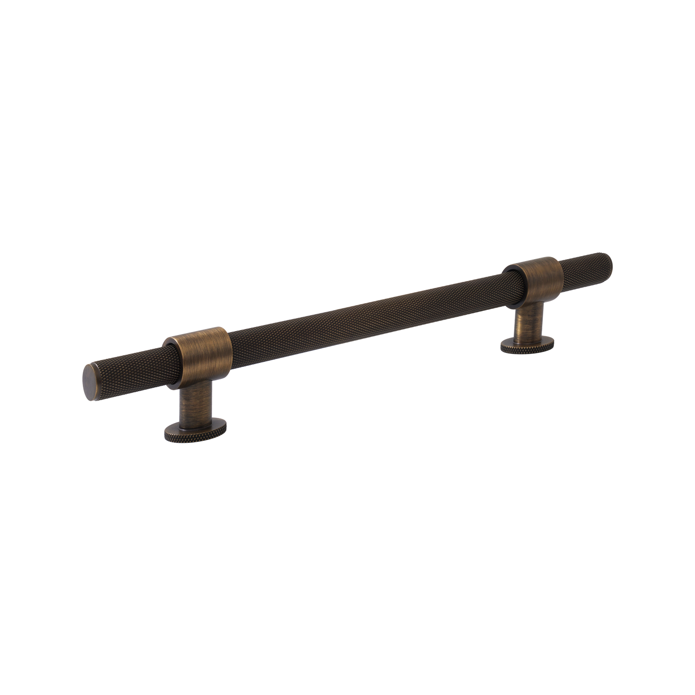 Momo Belgravia Knurled Bar Pull Solid Brass 160mm in Bronze