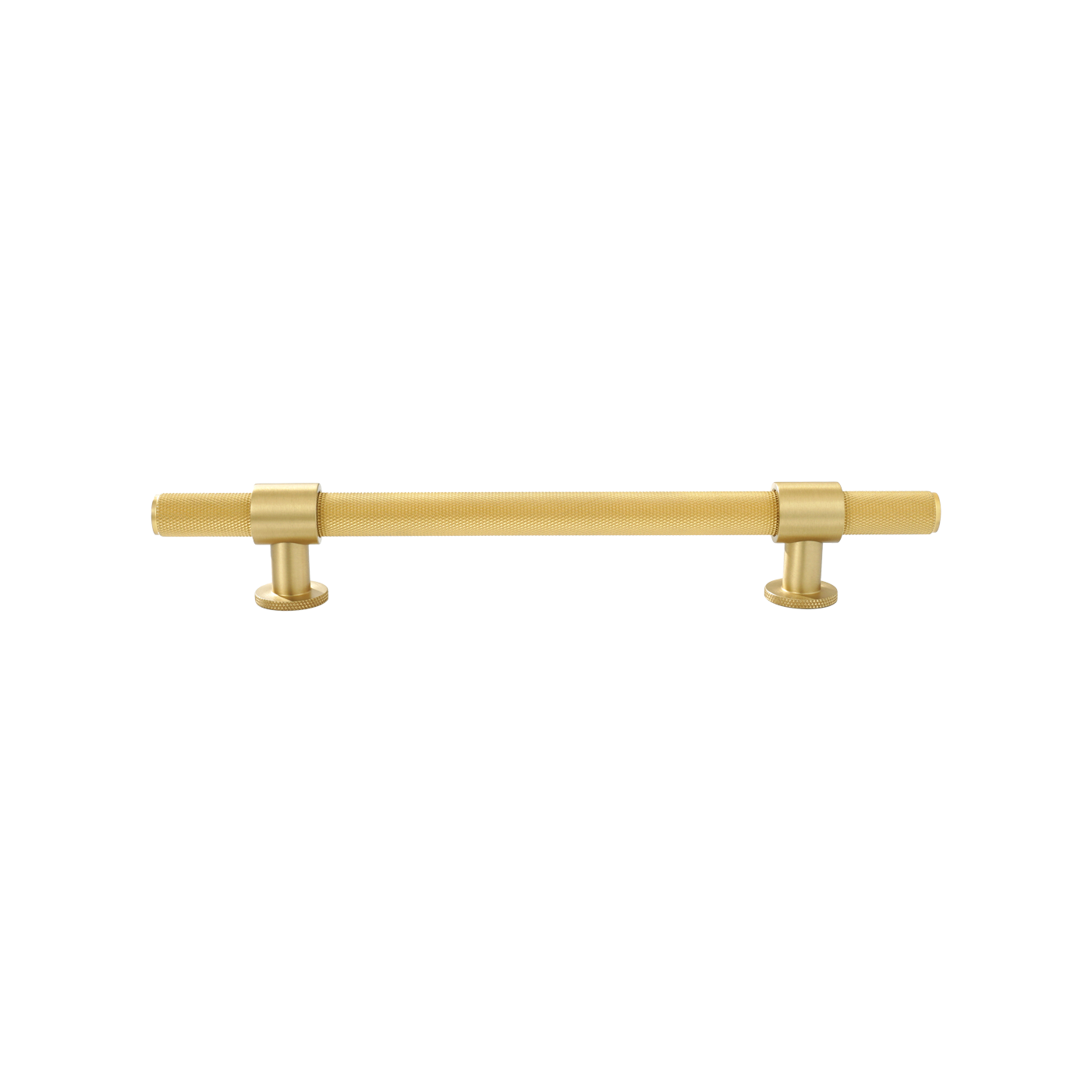 Momo Belgravia Knurled Bar Pull Solid Brass 160mm in Brushed Satin Brass (1)
