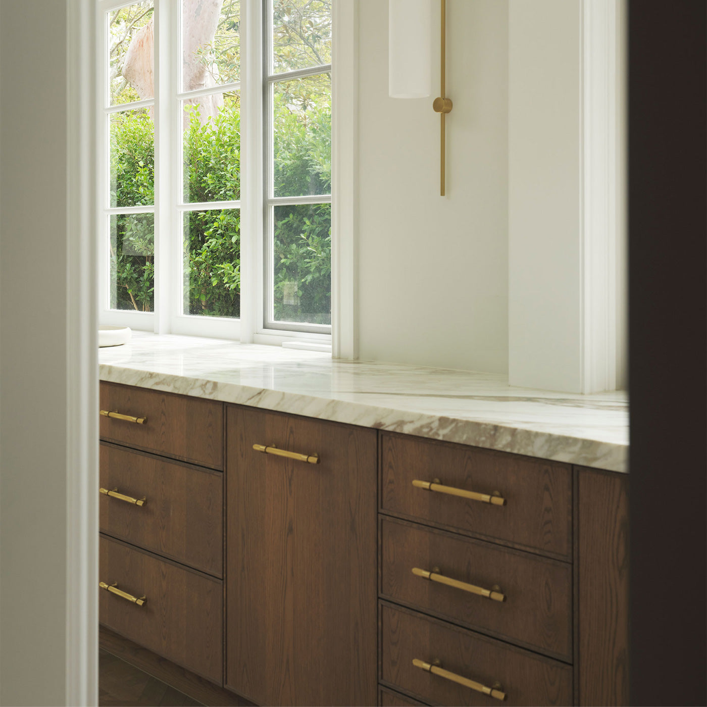 Momo Belgravia Knurled Bar Pull Solid Brass 160mm in Brushed Satin Brass (3)