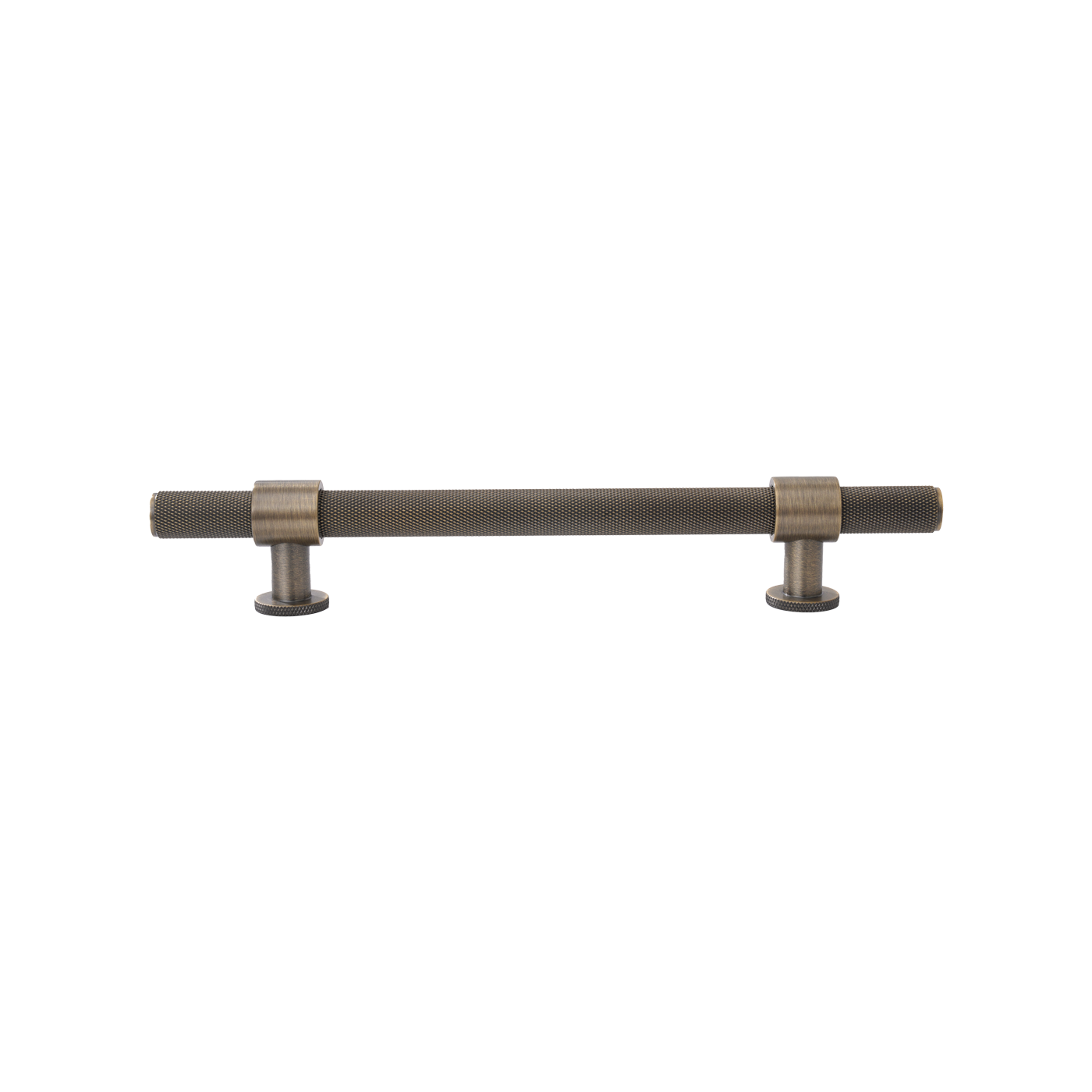 Momo Belgravia Knurled Bar Pull Solid Brass 160mm in Dark Brushed Brass (2)