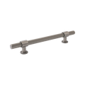 Momo Belgravia Knurled Bar Pull Solid Brass 160mm in Dull Brushed Nickel