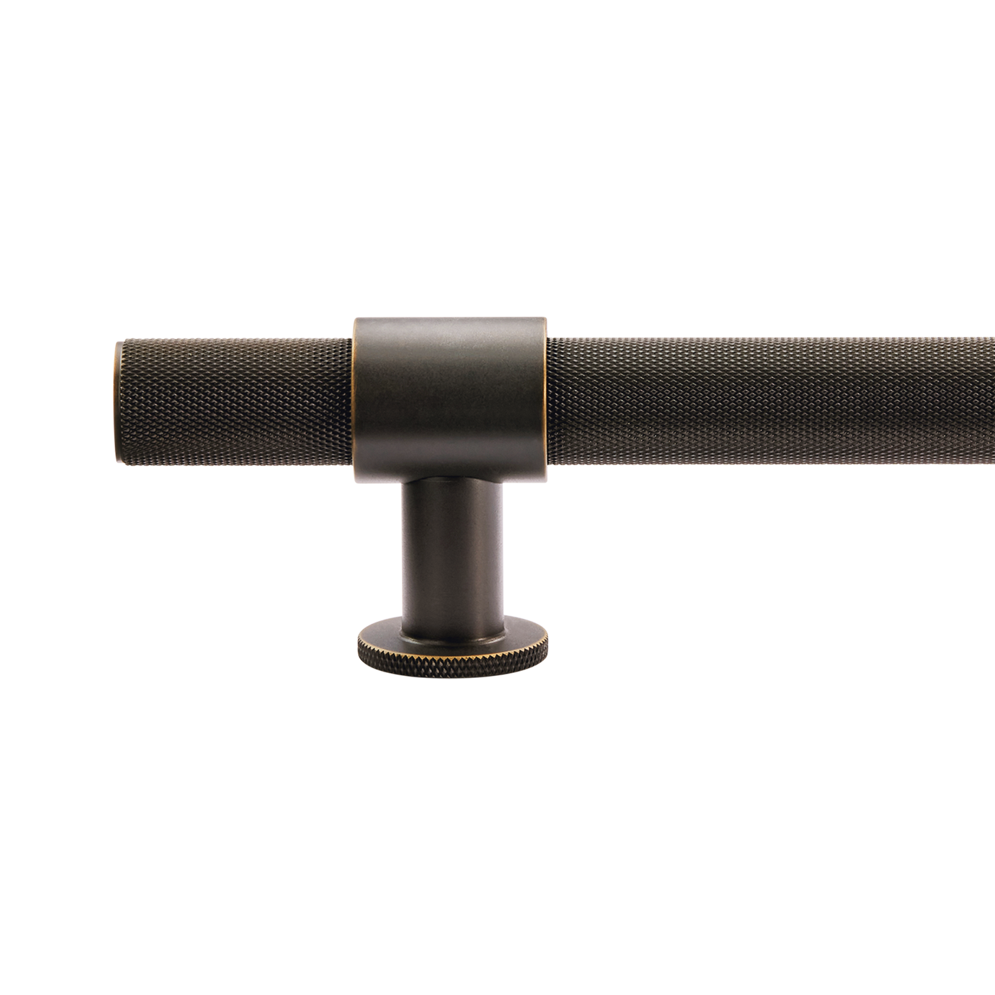 Momo Belgravia Knurled Bar Pull Solid Brass 160mm in Dark Bronze (2)