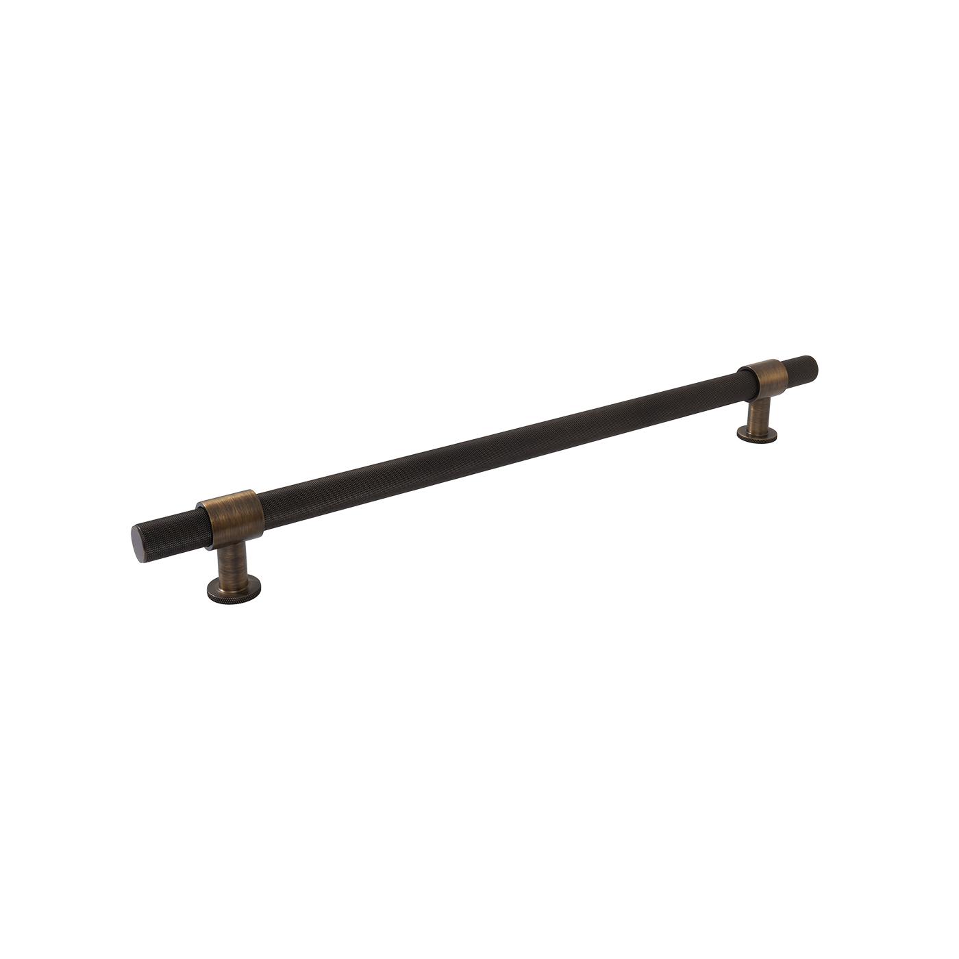 Momo Belgravia Knurled Bar Pull Solid Brass 320mm in Bronze