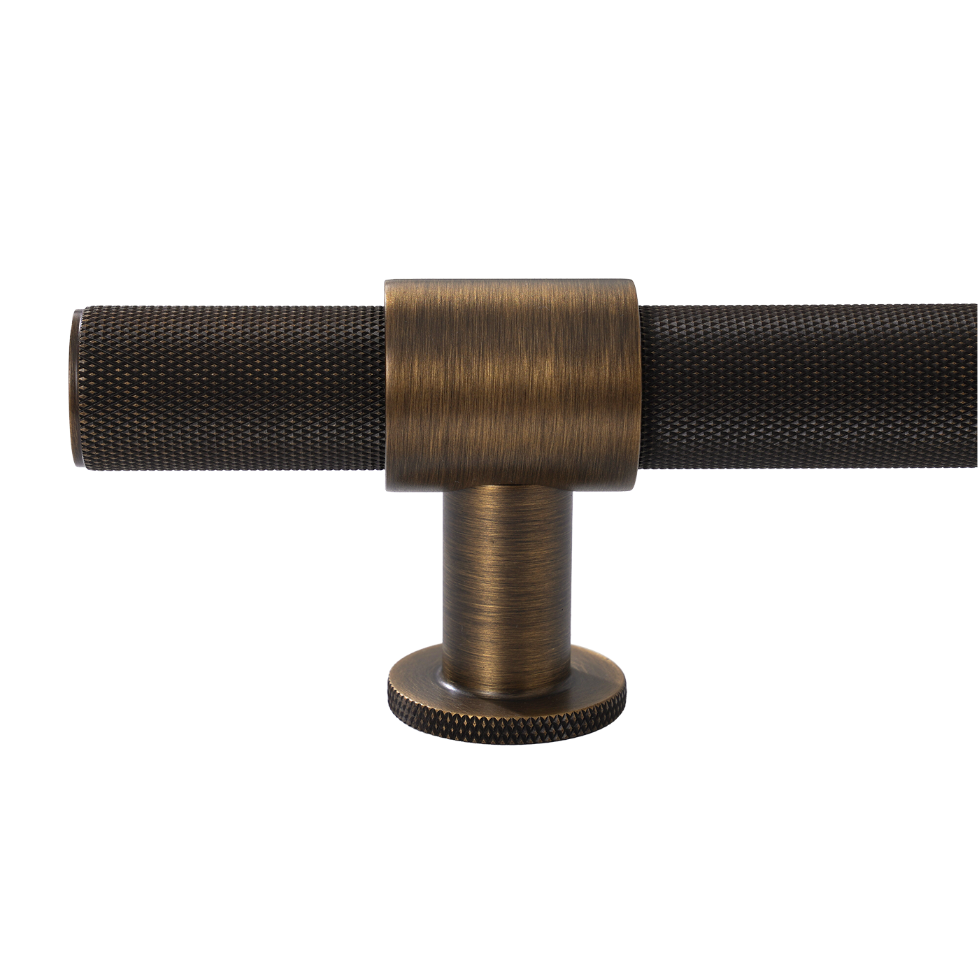 Momo Belgravia Knurled Bar Pull Solid Brass 320mm in Bronze (2)