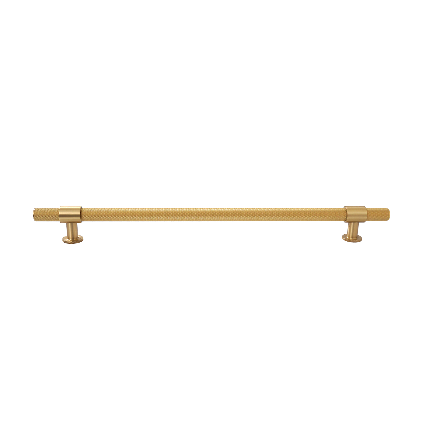 Momo Belgravia Knurled Bar Pull Solid Brass 320mm in Brushed Satin Brass (1)
