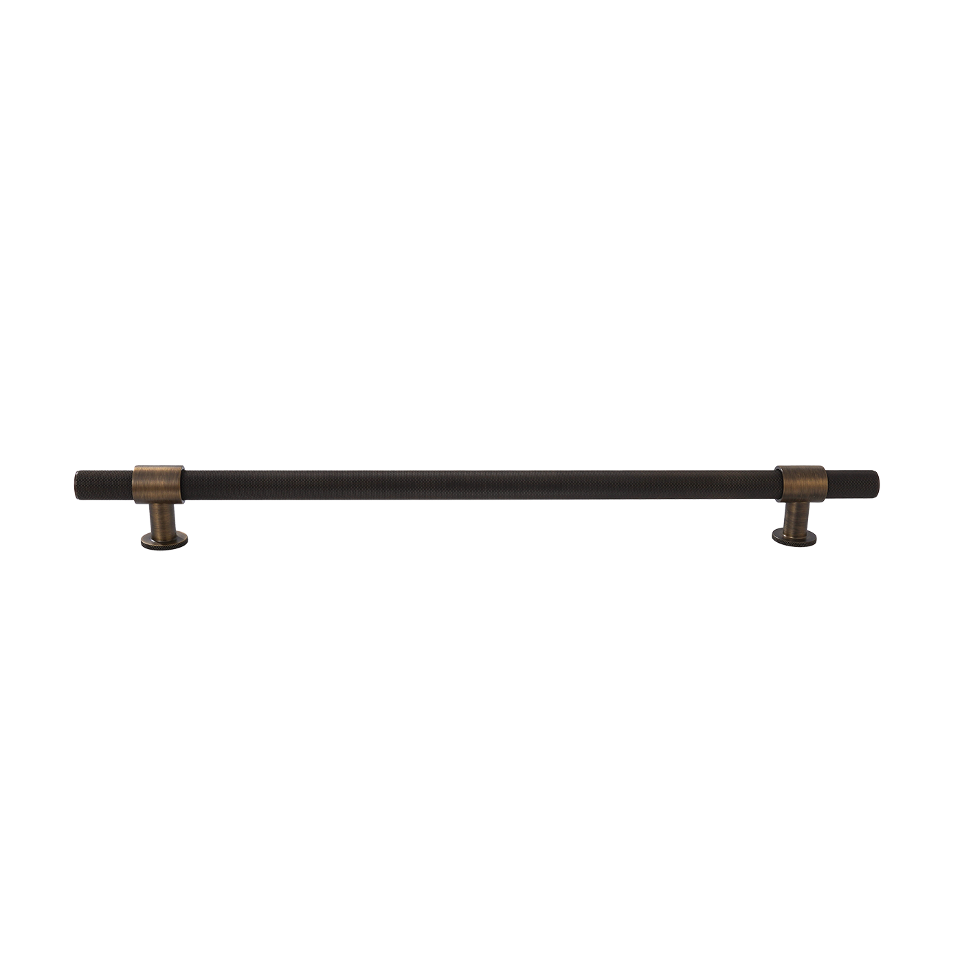 Momo Belgravia Knurled Bar Pull Solid Brass 320mm in Dark Brushed Brass (1)
