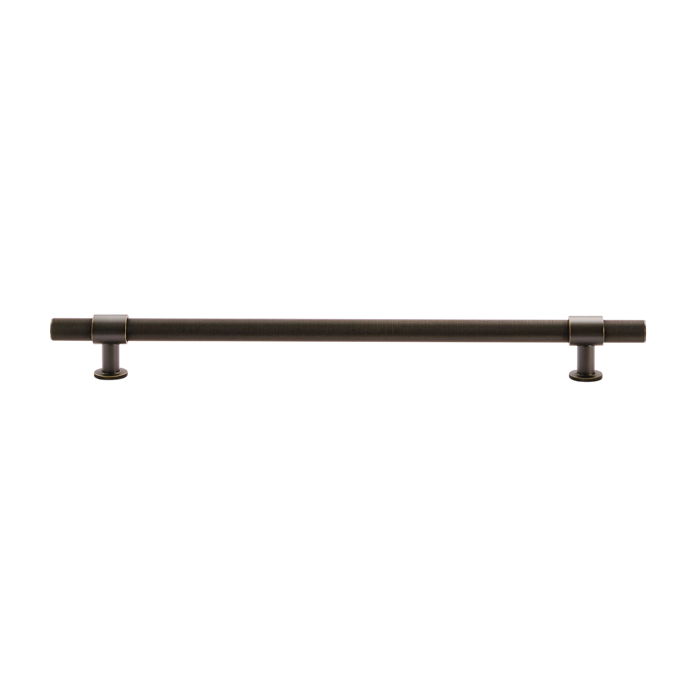 Momo Belgravia Knurled Bar Pull Solid Brass 320mm in Dark Bronze (1)