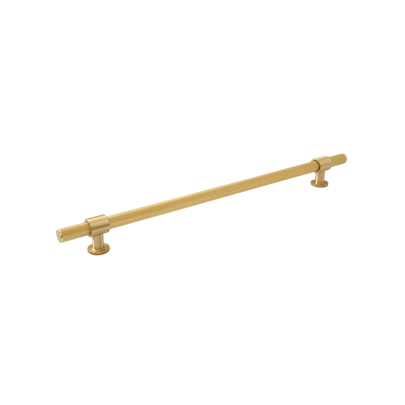 Momo Belgravia Knurled Appliance Pull Solid Brass 416mm in Brushed Satin Brass
