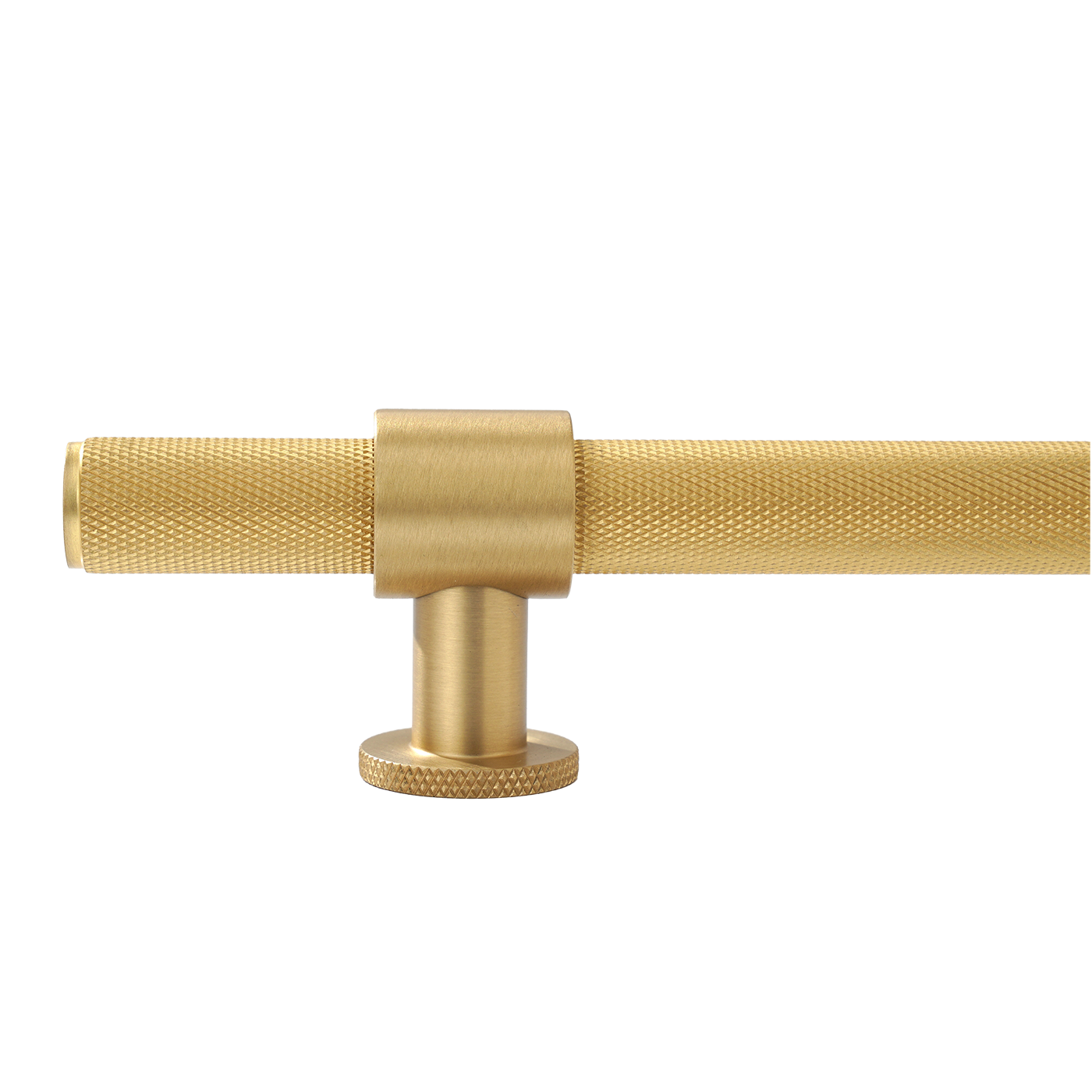 Momo Belgravia Knurled Appliance Pull Solid Brass 416mm in Brushed Satin Brass (1)