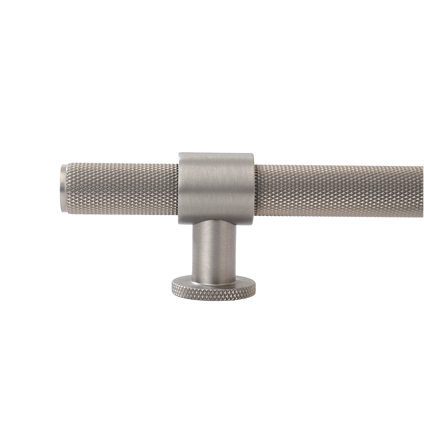 Momo Belgravia Knurled Appliance Pull Solid Brass 416mm in Dull Brushed Nickel (1)