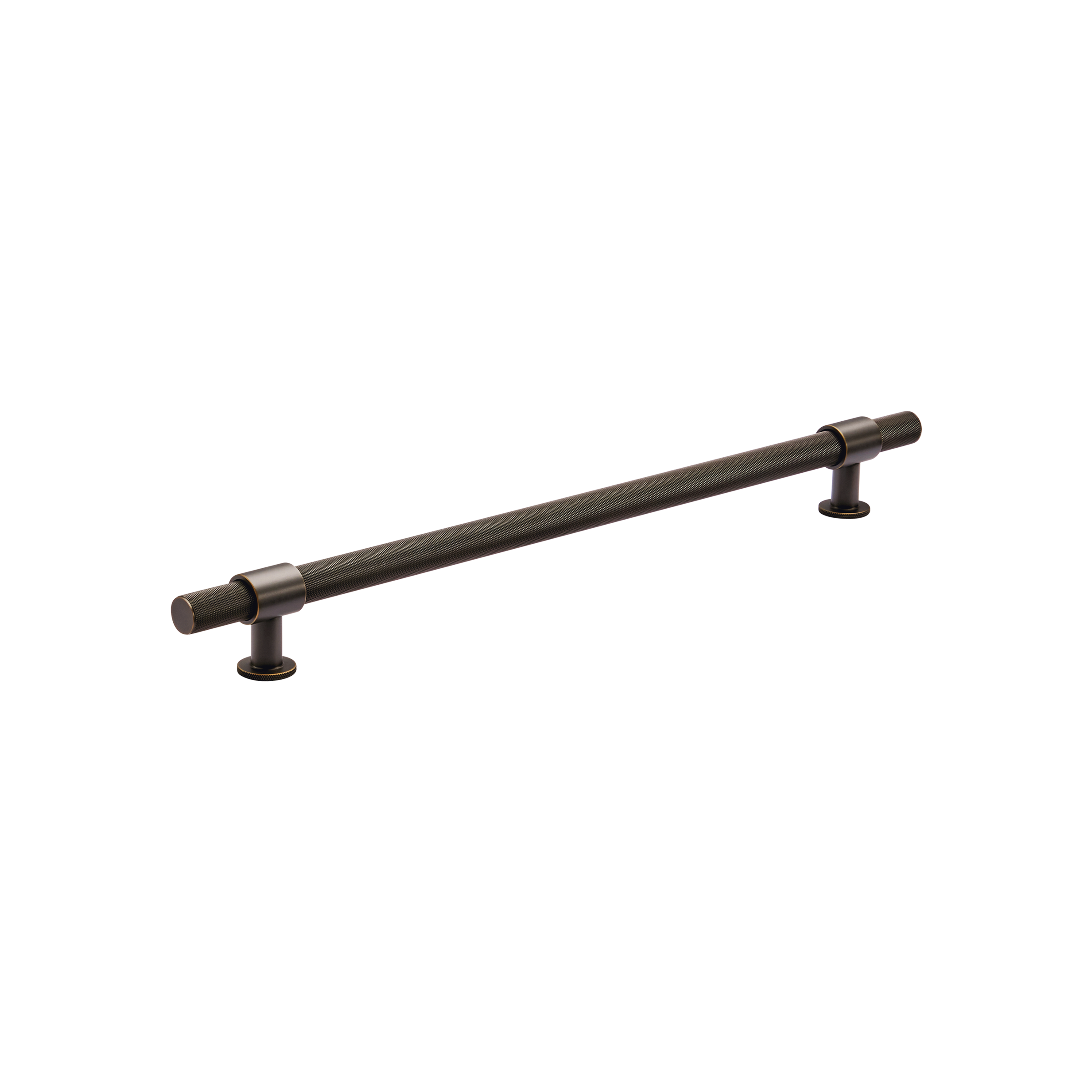 Momo Belgravia Knurled Appliance Pull Solid Brass 416mm in Dark Bronze