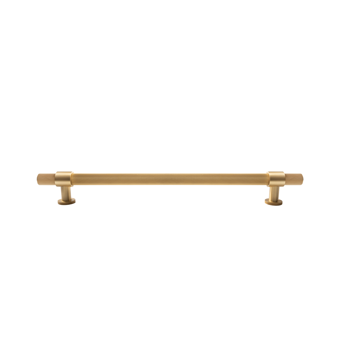 Momo Belgravia Knurled Entry Pull Handle Brushed Satin Brass (1)