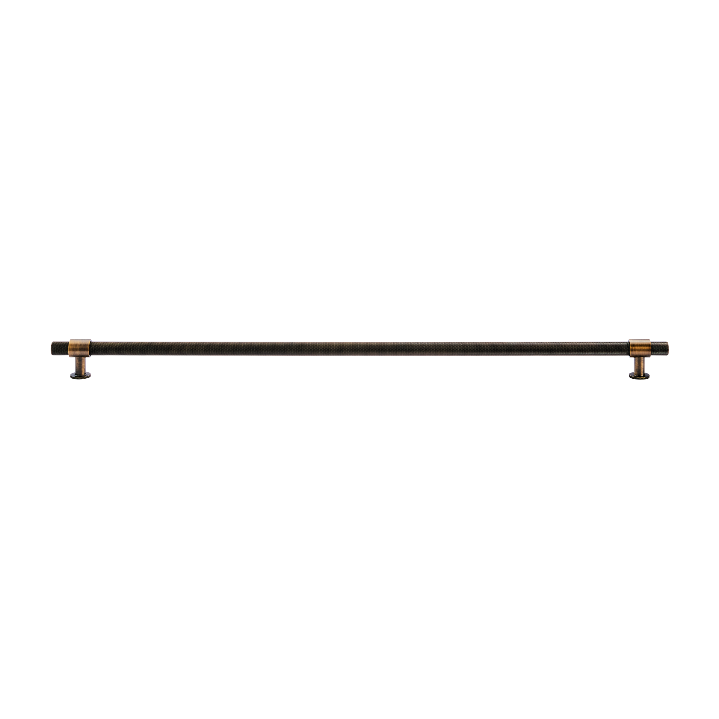 Momo Belgravia Knurled Bar Pull Solid Brass 800mm in Bronze (1)