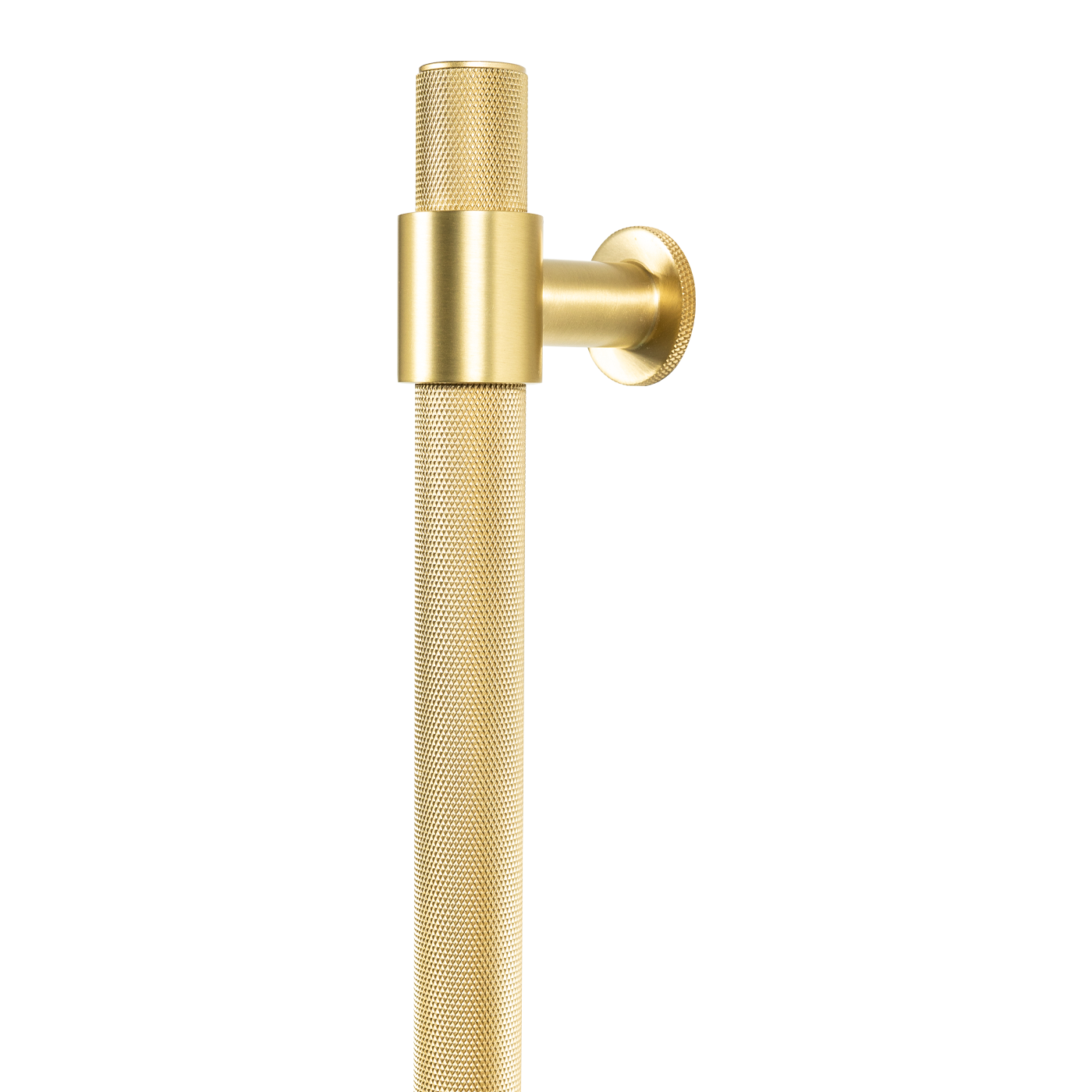 Momo Belgravia Knurled Bar Pull Solid Brass 800mm in Brushed Satin Brass (1)