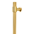Momo Belgravia Knurled Bar Pull Solid Brass 800mm in Brushed Satin Brass