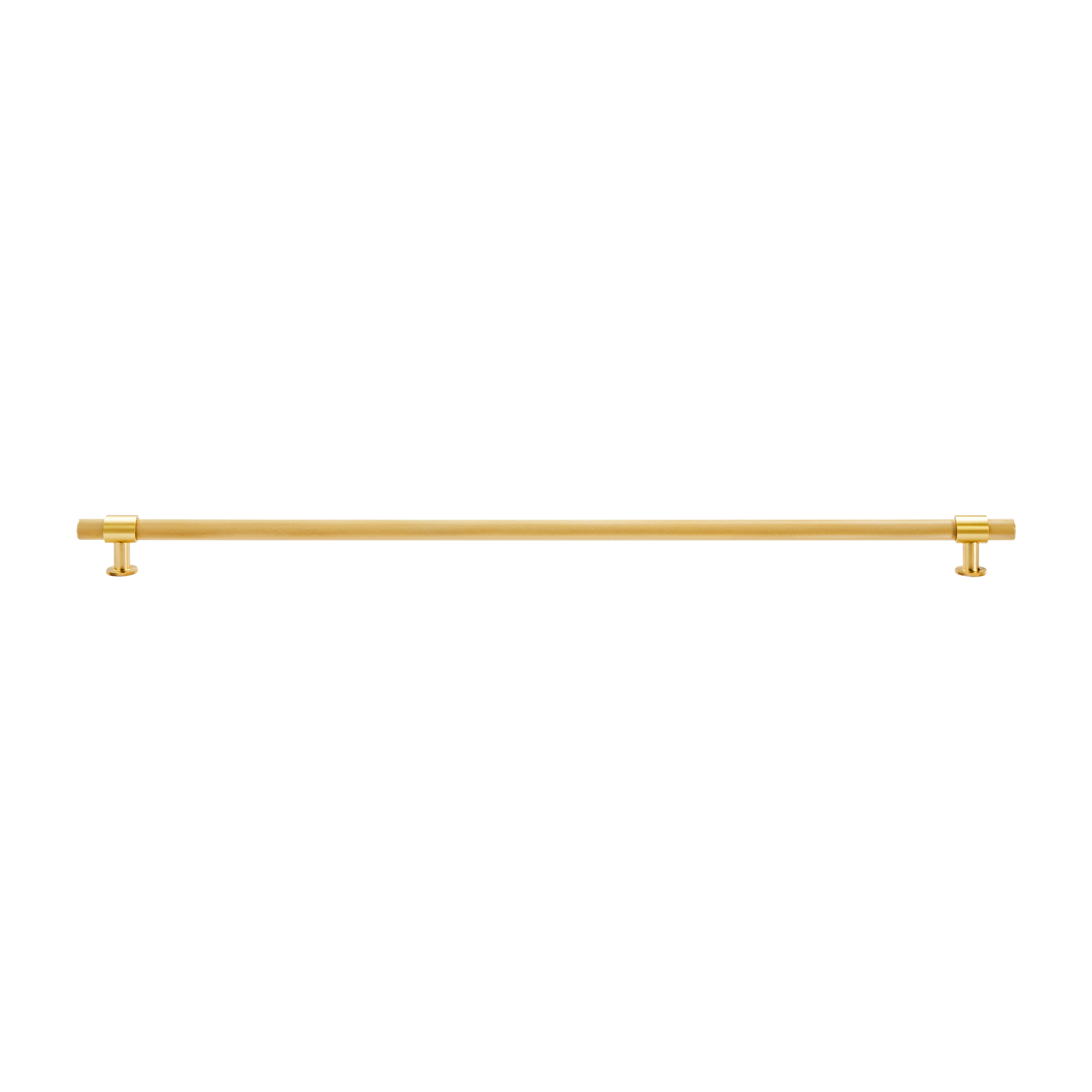 Momo Belgravia Knurled Bar Pull Solid Brass 800mm in Brushed Satin Brass (1)