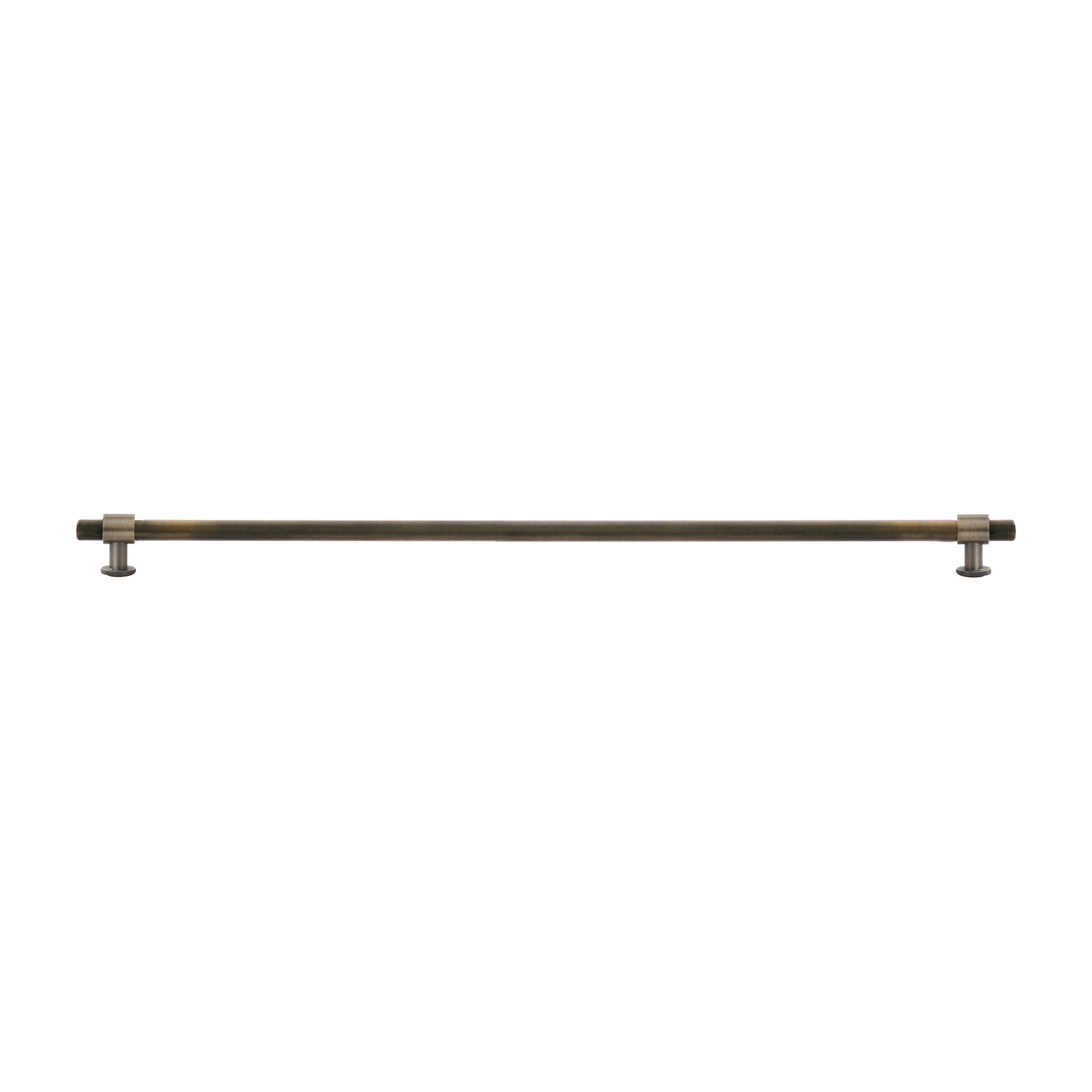 Momo Belgravia Knurled Bar Pull Solid Brass 800mm in Dark Brushed Brass (1)