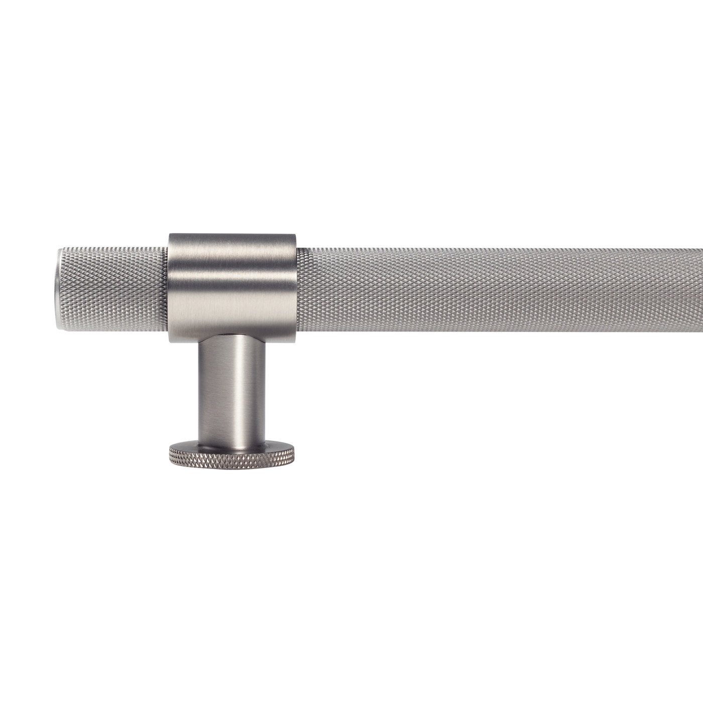 Momo Belgravia Knurled Bar Pull Solid Brass 800mm in Dull Brushed Nickel (1)