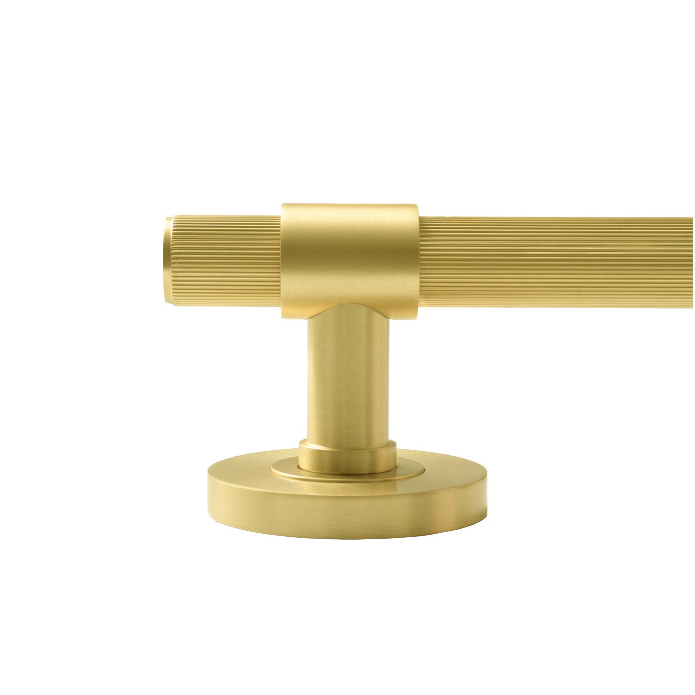 Momo Belgravia Solid Brass Lined Mortice Lock Passage Lever Set In Brushed Satin Brass (3)