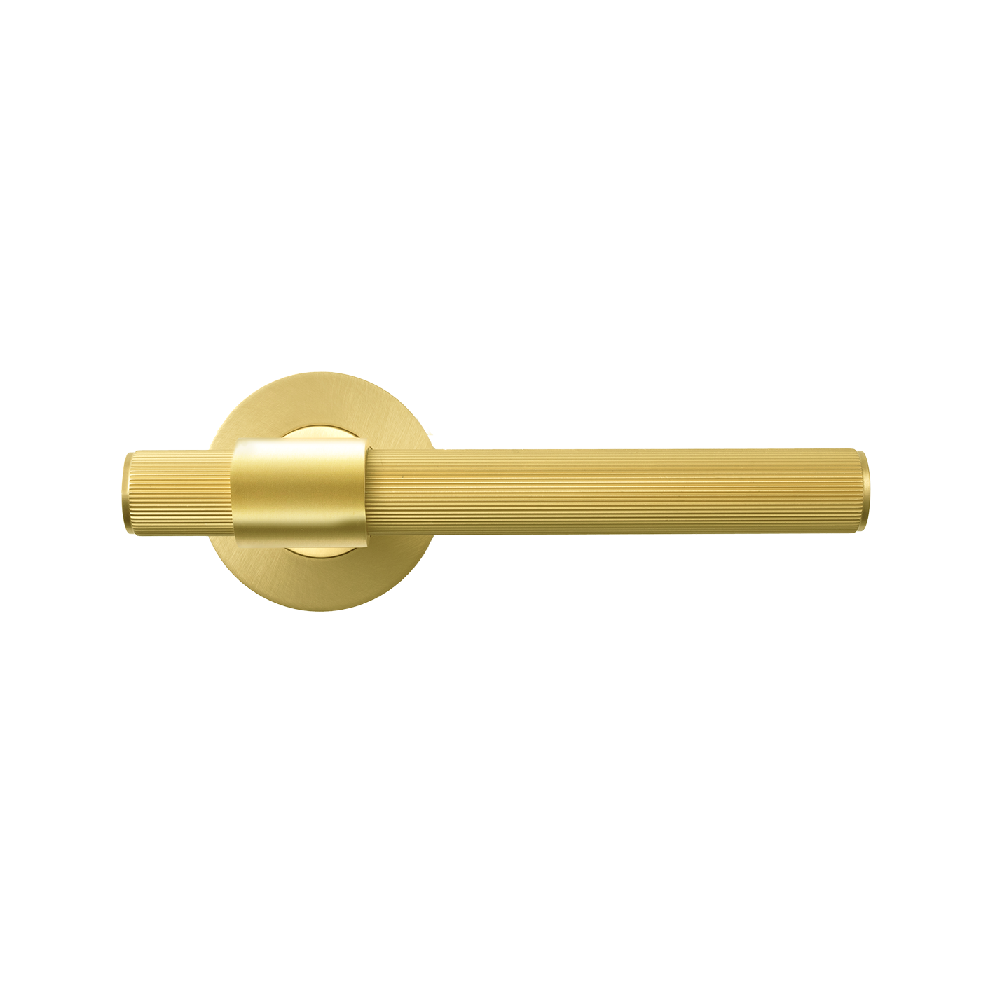 Momo Belgravia Solid Brass Lined Mortice Lock Passage Lever Set In Brushed Satin Brass (1)