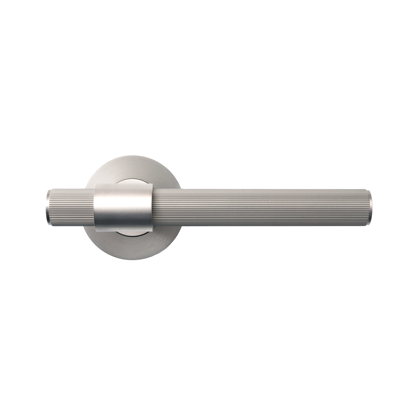 Momo Belgravia Solid Brass Lined Tubular Latch Privacy Lever Set In Dull Brushed Nickel (1)
