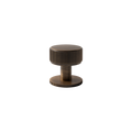 Momo Belgravia Lined Round Knob Solid Brass 35mm in Bronze