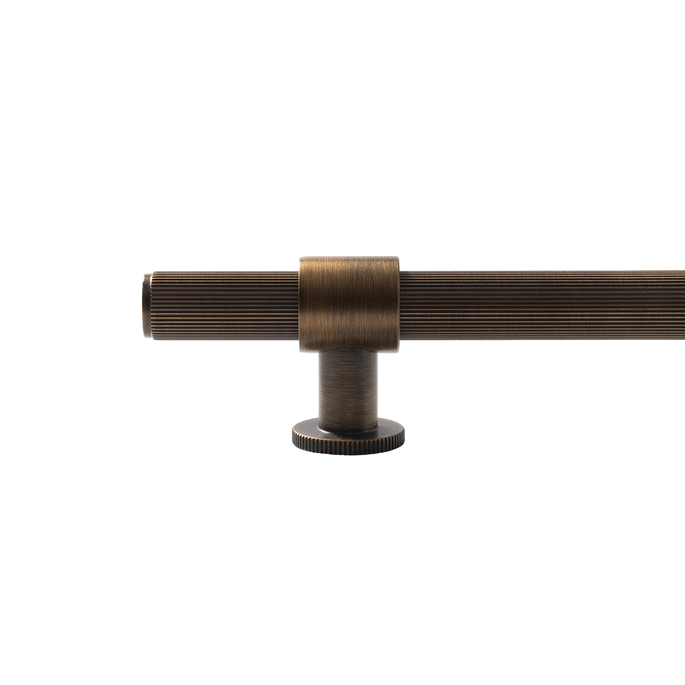 Momo Belgravia Lined Bar Pull Solid Brass 160mm in Bronze (2)