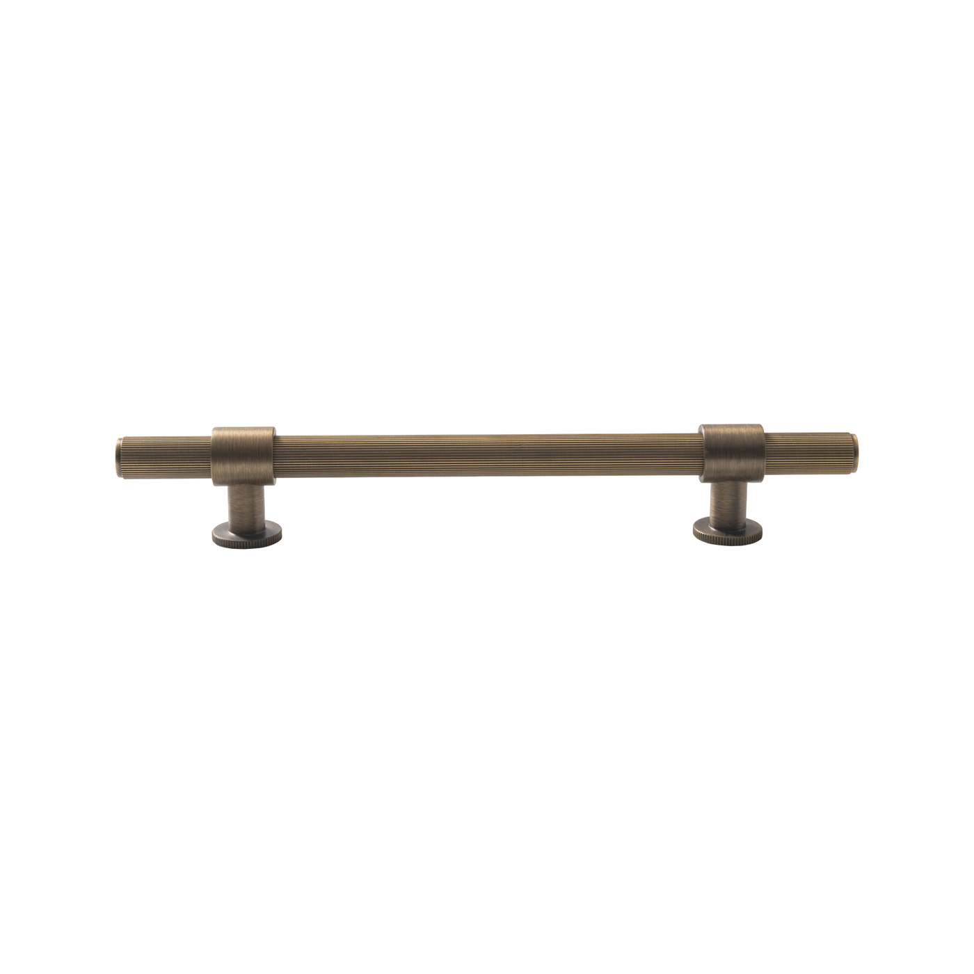 Momo Belgravia Lined Bar Pull Solid Brass 160mm in Dark Brushed Brass (2)