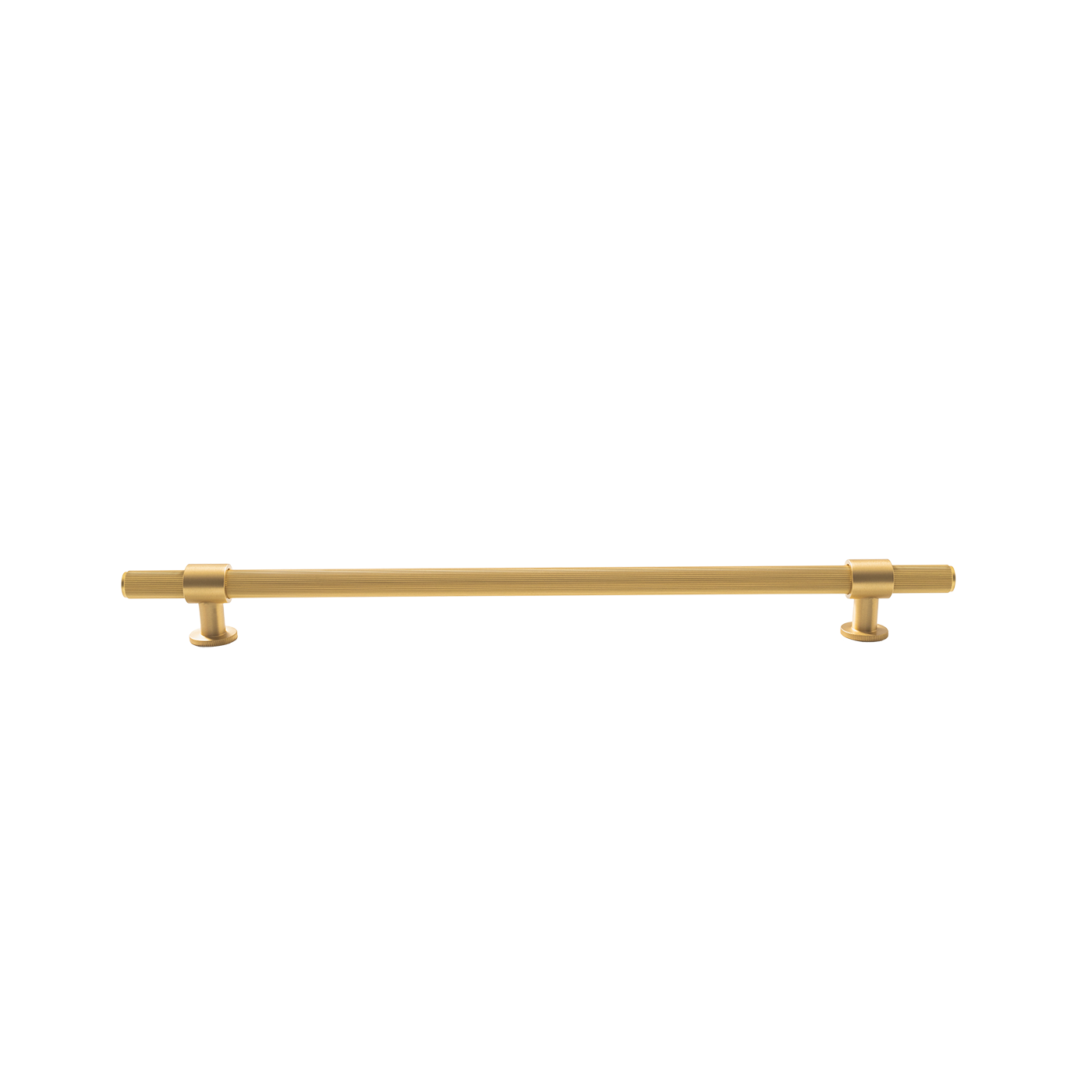 Momo Belgravia Lined Bar Pull Solid Brass 320mm in Brushed Satin Brass (1)