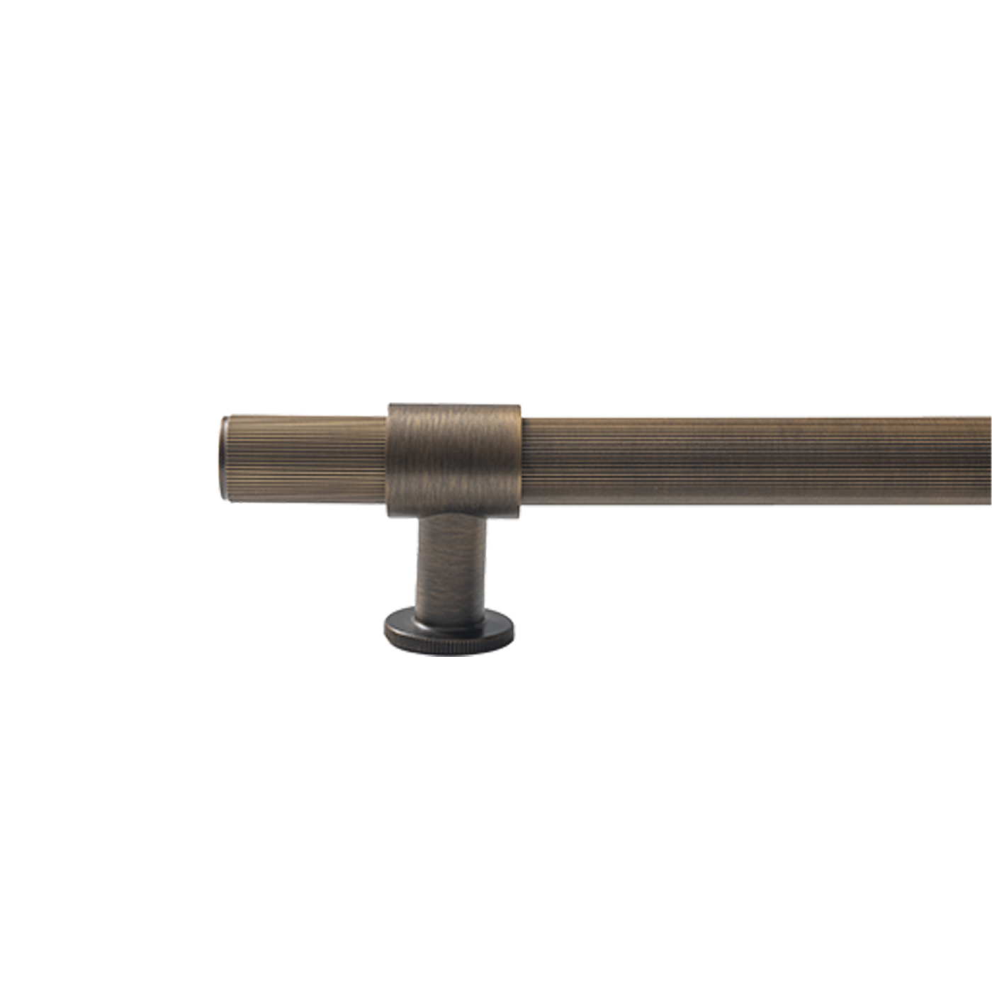 Momo Belgravia Lined Door Pull with Back to Back Fixing 416mm Bronze (2)