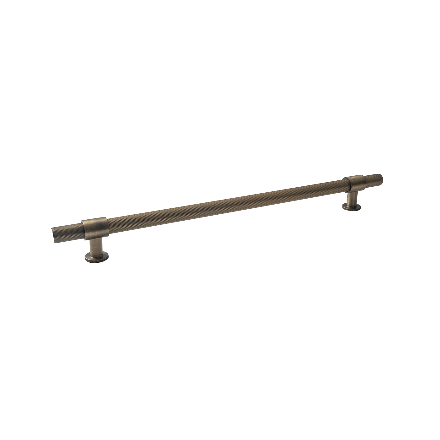 Momo Belgravia Lined Appliance Pull Solid Brass 416mm in Dark Brushed Brass