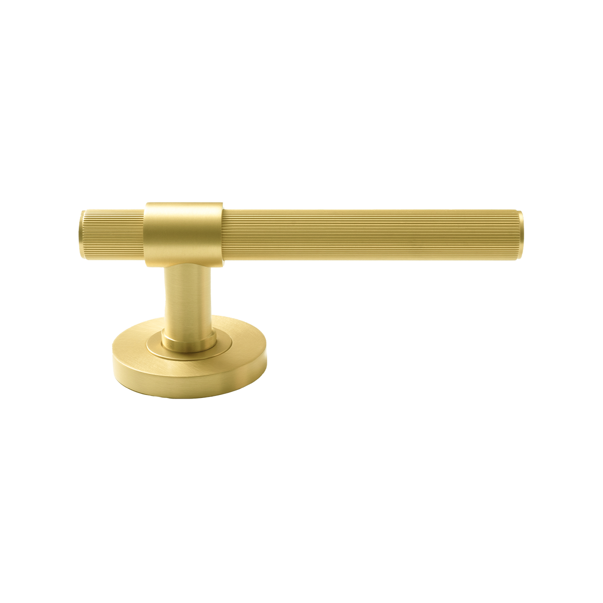 Momo Belgravia Lined Solid Brass Single Dummy Lever In Brushed Satin Brass (1)