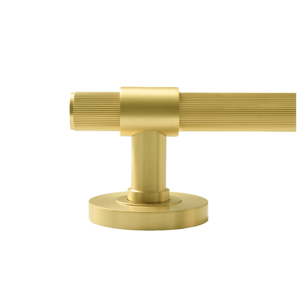 Momo Belgravia Lined Solid Brass Single Dummy Lever In Brushed Satin Brass (2)
