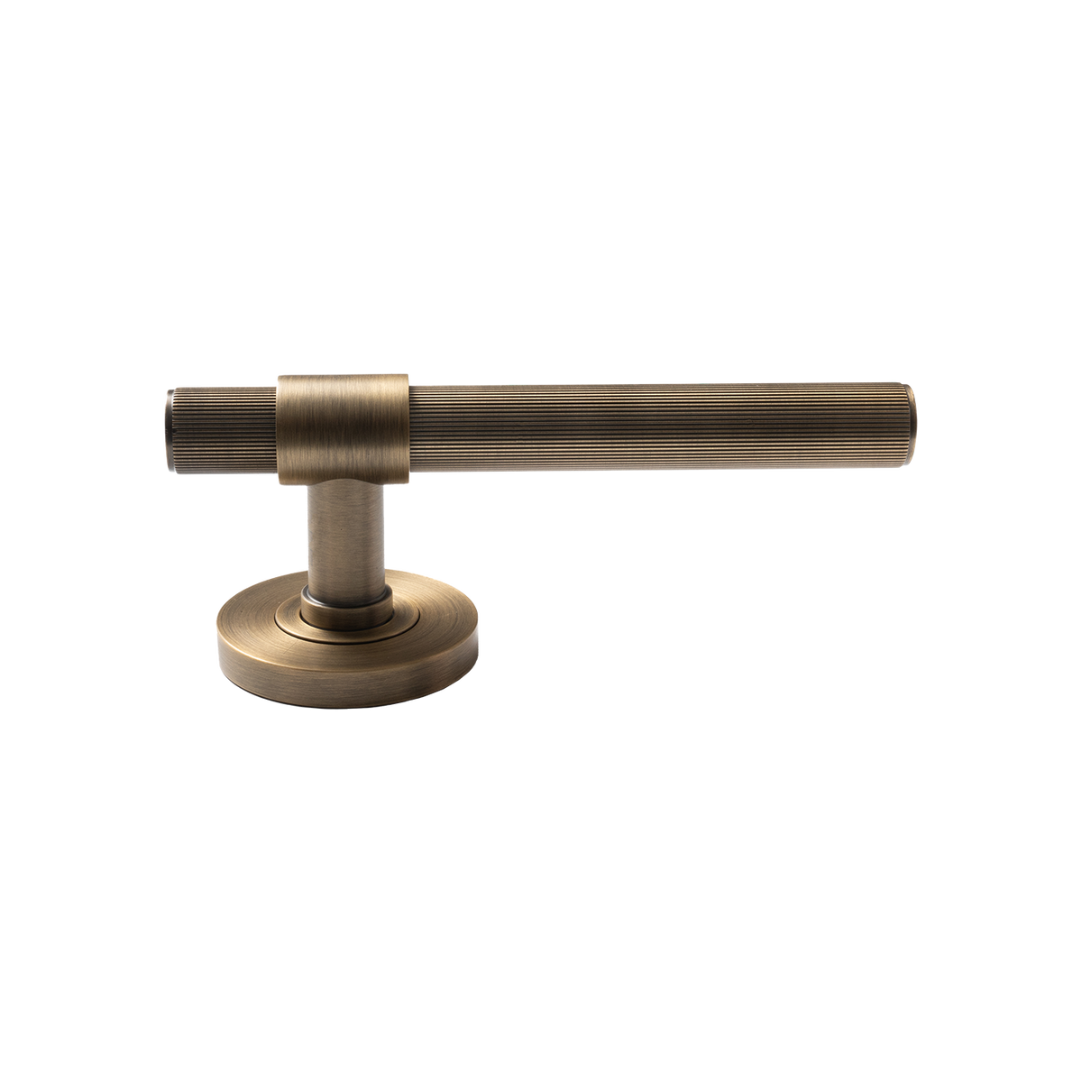 Momo Belgravia Lined Solid Brass Single Dummy Lever In Dark Brushed Brass (1)