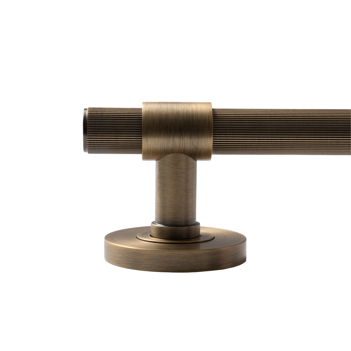 Momo Belgravia Lined Solid Brass Single Dummy Lever In Dark Brushed Brass (2)